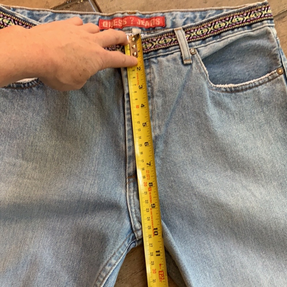 VINTAGE GUESS BOHO JEANS - Picture 9 of 10